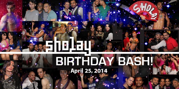 Sholay’s Desilicious Birthday Bash on April 25th Sholay’s Desilicious Birthday Bash on April 25th