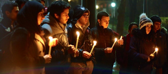 Vigil for Peshawar Victims of Taliban Attack